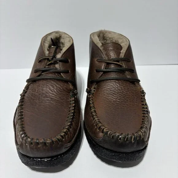 Frye Men’s Porter Chukka Boots Brown Leather, Size 9.5 M